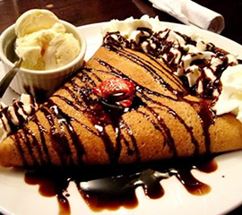 巧克力冰淇淋松塔